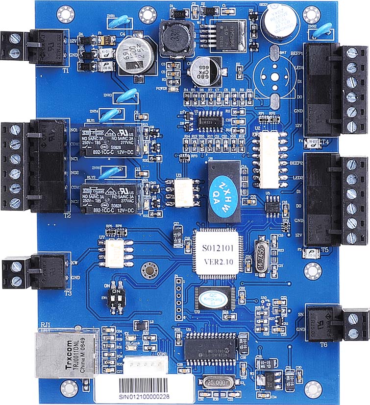 TCP/IP单门门禁控制器