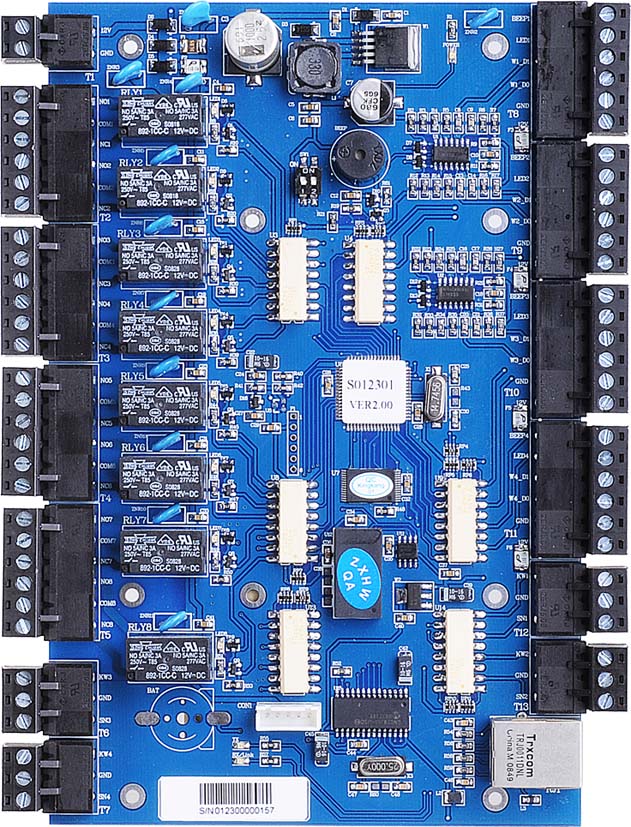 TCP/IP四门门禁控制器