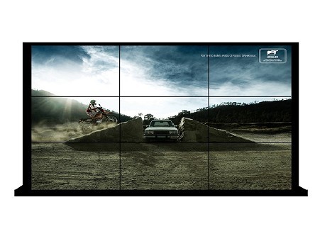 55寸液晶拼接屏进入交通运输物流行业的指挥调度中心