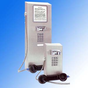 银行电话机，自动拔号银行电话机，壁挂式电话机，KNZD-10