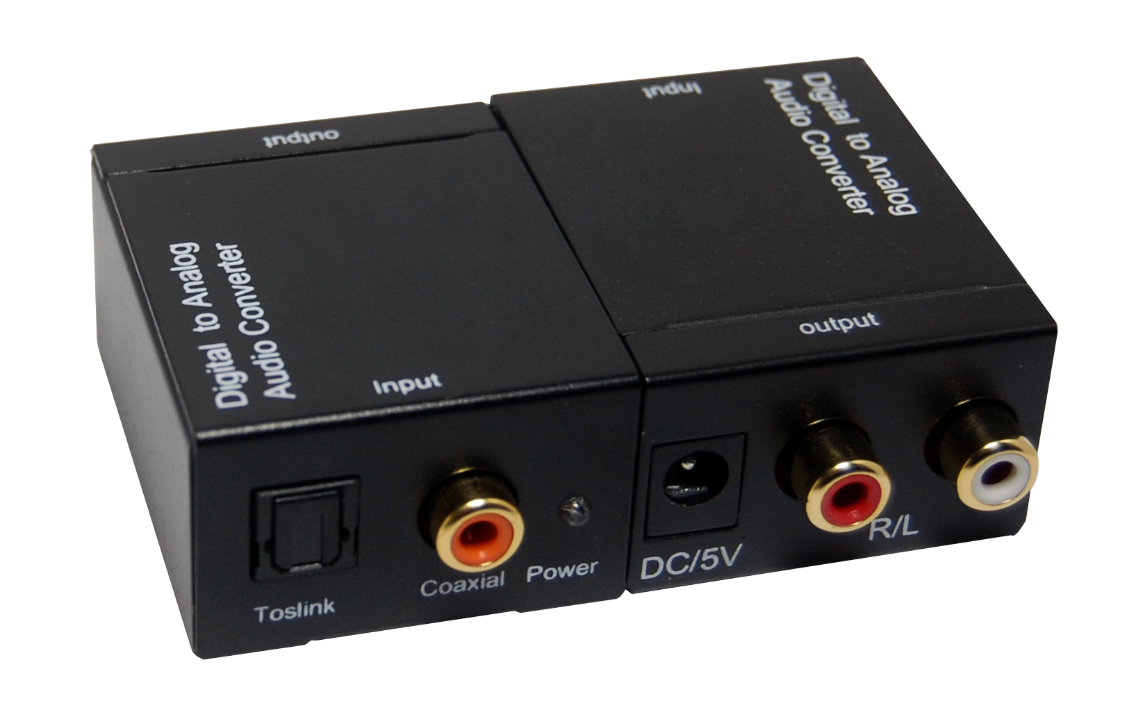 S/PDIF或TOSLINK数字音频转换为L/R模拟音频