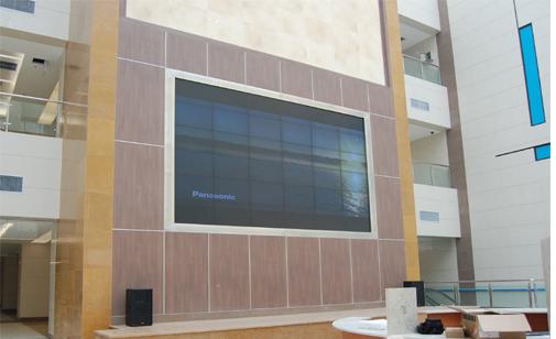 55寸液晶拼接进入南阳卧龙之地