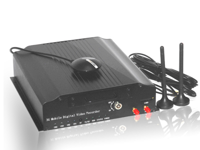 3G+GPS车载硬盘录像机 GPS+3G车载监控系统