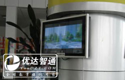 智通19寸办公室壁挂广告机是成都人事局的最佳助手