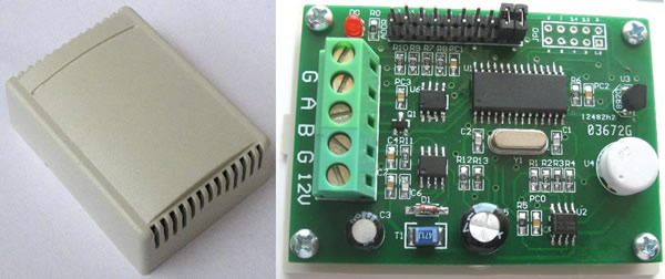 WS485用户室内温湿度采集仪
