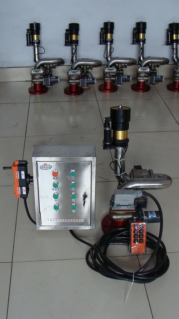 无线遥控电动式消防水炮