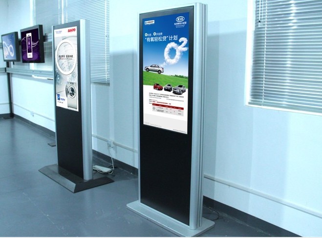 高清落地式广告机，立式广告机批发