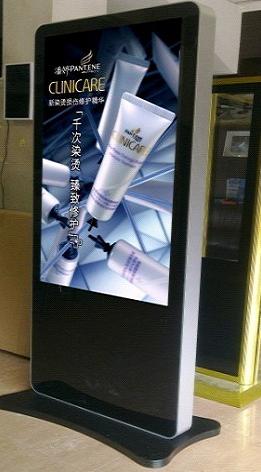 苹果款落地式广告机，超薄落地式广告机