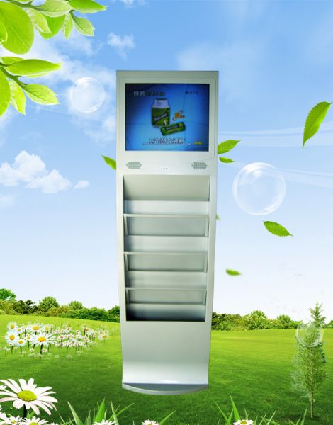 19寸报刊广告机，落地式广告机