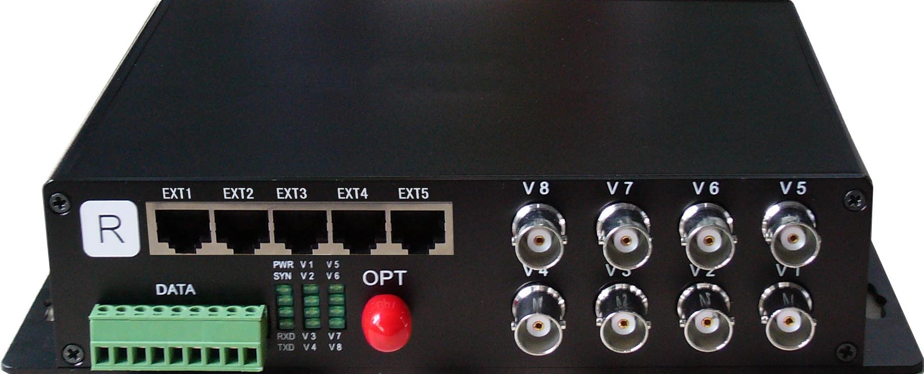 八路增强型视频光端机