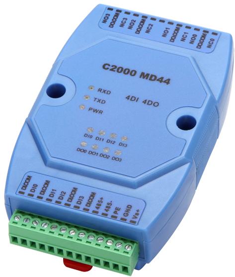 开关量输入输出模块，4路数字量输入输出