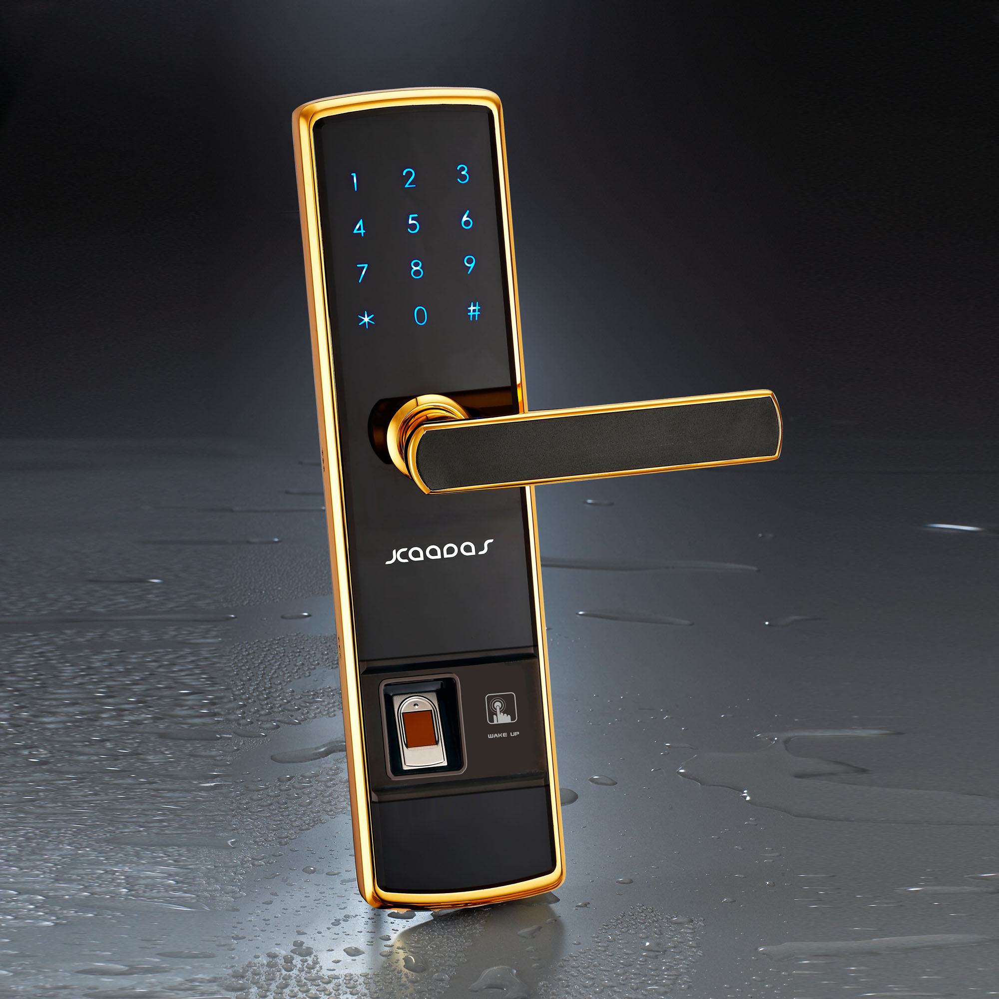 德国凯迪仕5155H指纹锁防盗门