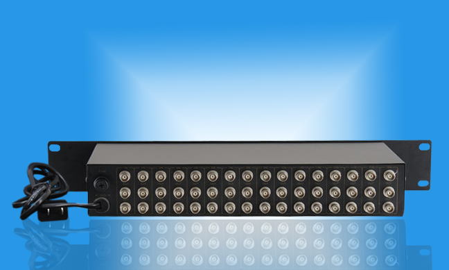 机架式16进32出视频分配器音频分配器