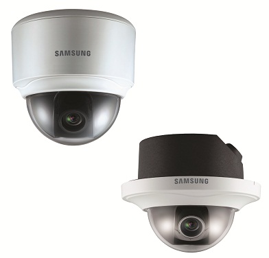 三星 130万像素高清手动变焦网络半球摄像机