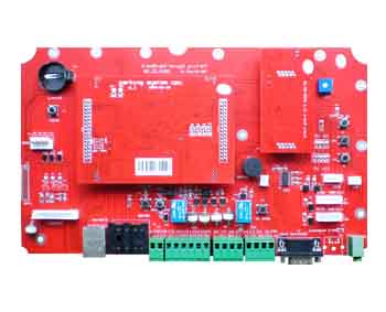 TCP/IP联机停车场控制板