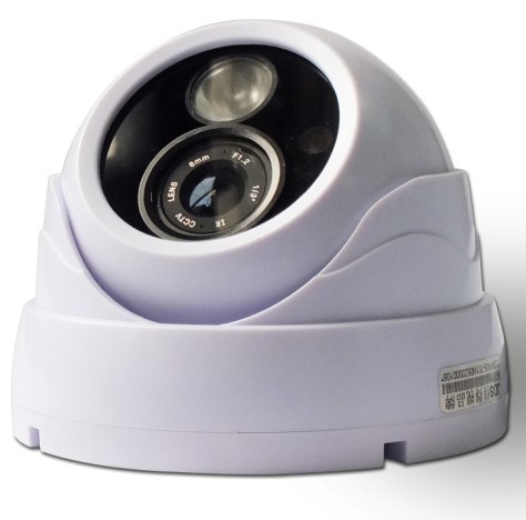 单灯点阵红外线半球摄像机