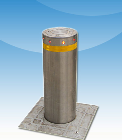 交通道路安装升降柱