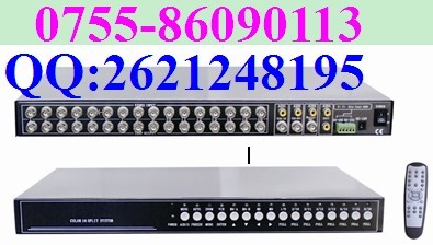 16路全实时画面分割器