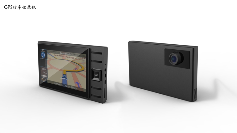行驶记录仪外观设计，行车记录仪设计，结构设计