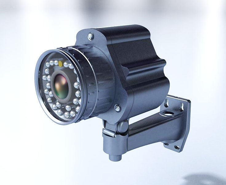 摄像头外观设计，结构设计，安防产品设计