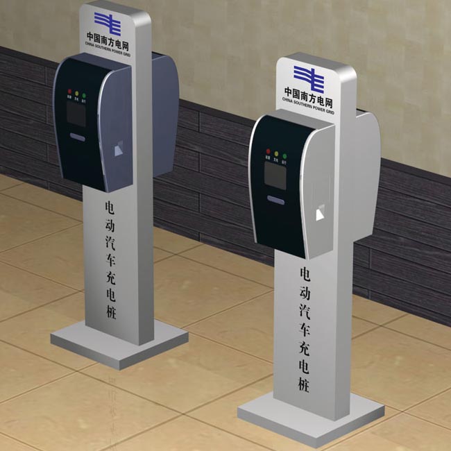 电动汽车充电桩设计，产品外观设计，结构设计