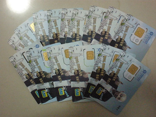 生产SIM卡，手机测试卡，GSM卡，WCDMA卡