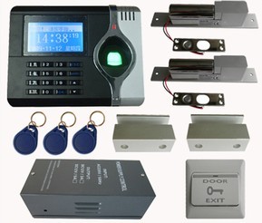 指纹刷卡门禁套装