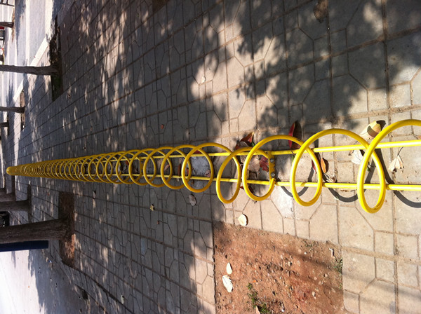 停放自行车使用自行车存放架的好处