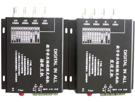 4路数字非压缩视频光端机SD-4V2D4K