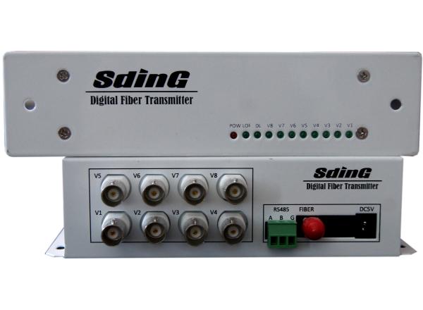 1-8路可DIY的模块化数字视频光端机