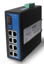 8 口10/100M 非网管型导轨式工业以太网交换机