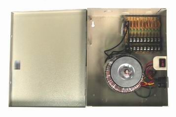 古石专业级CCTV（安防）电源装配箱（室内/火牛/150W）