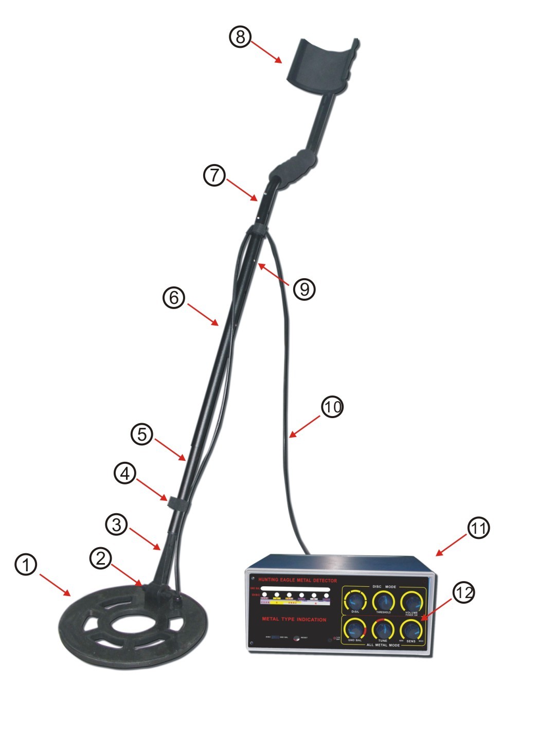 猎鹰地下金属探测器 金属探测仪 寻宝器 寻宝仪