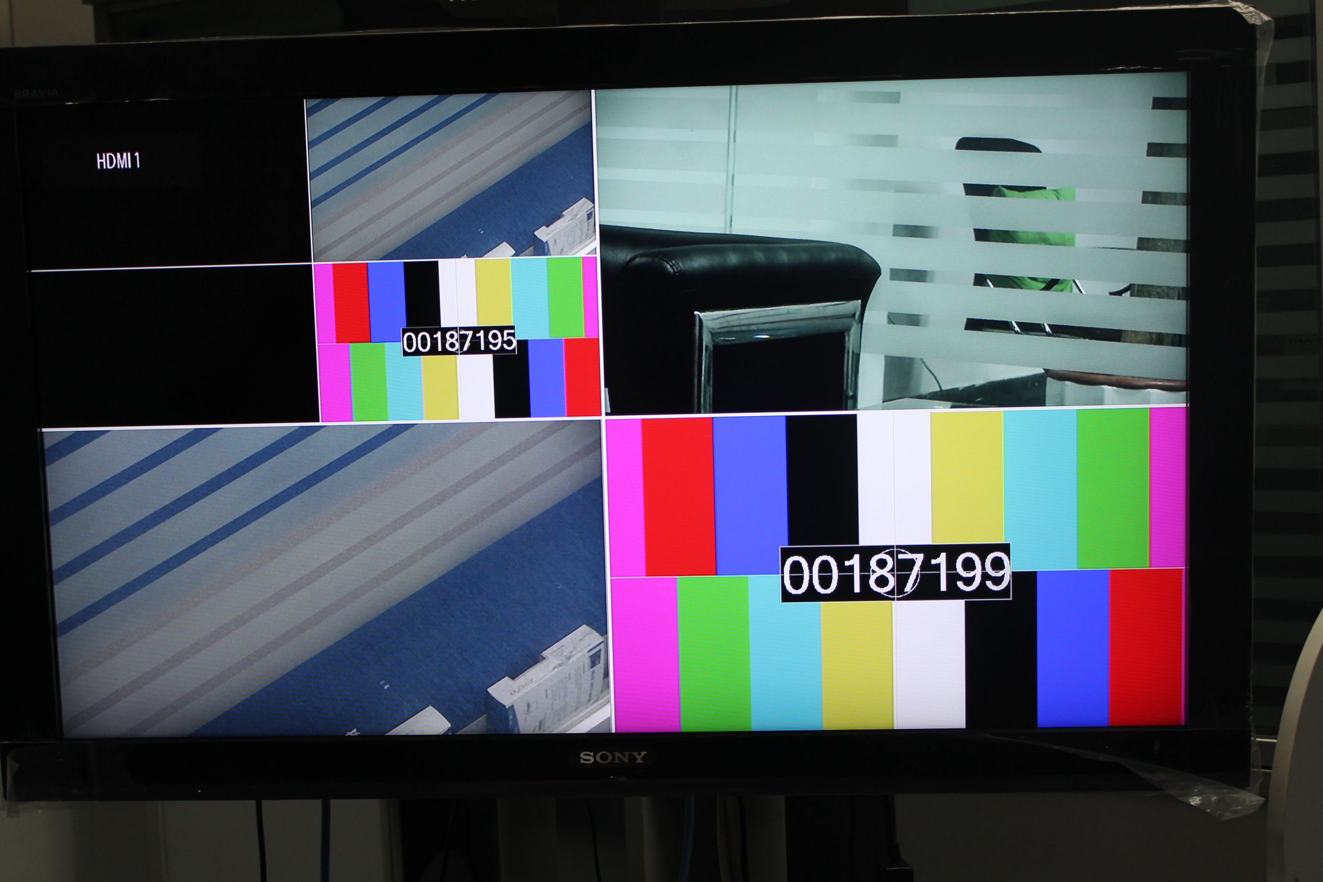 HD-SDI4画面分割器