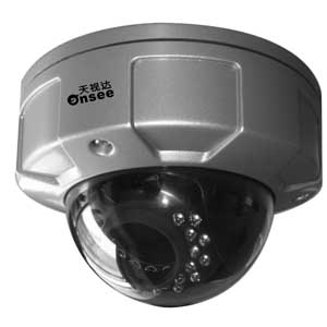 天视达1080P高清网络防暴红外半球