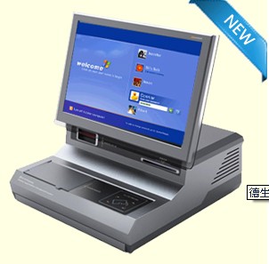 内蒙古商业大厦保安来访人员登记适用访客机德生品牌