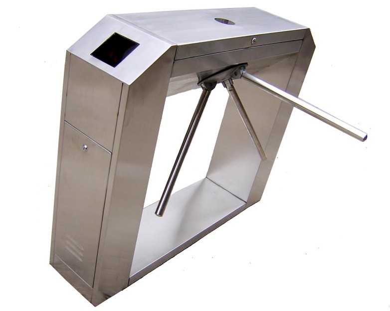 中山三杆转闸安装，门禁三滚闸，中山工厂考勤三杆闸