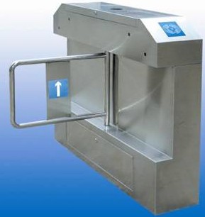 中山桥式刷卡摆闸，工厂自行车出入口摆闸