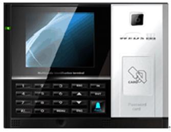 山东济南威尔F6考勤机