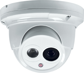 彩色点阵红外半球摄像机