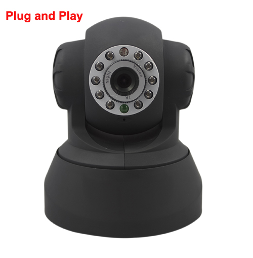 P2P即插即用云台网络摄像机 即插即用无线网络摄像机