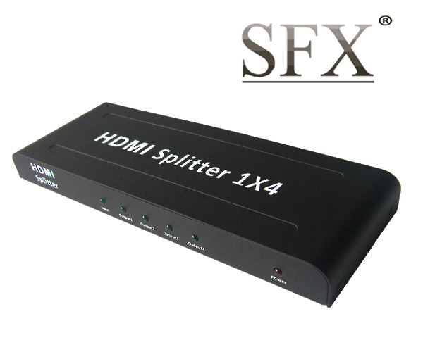 1X2HDMI分配器一进二出广东生产厂家直销