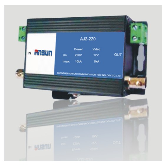 安迅(ANSUN)摄像机二合一防雷器/二合一防雷器价格