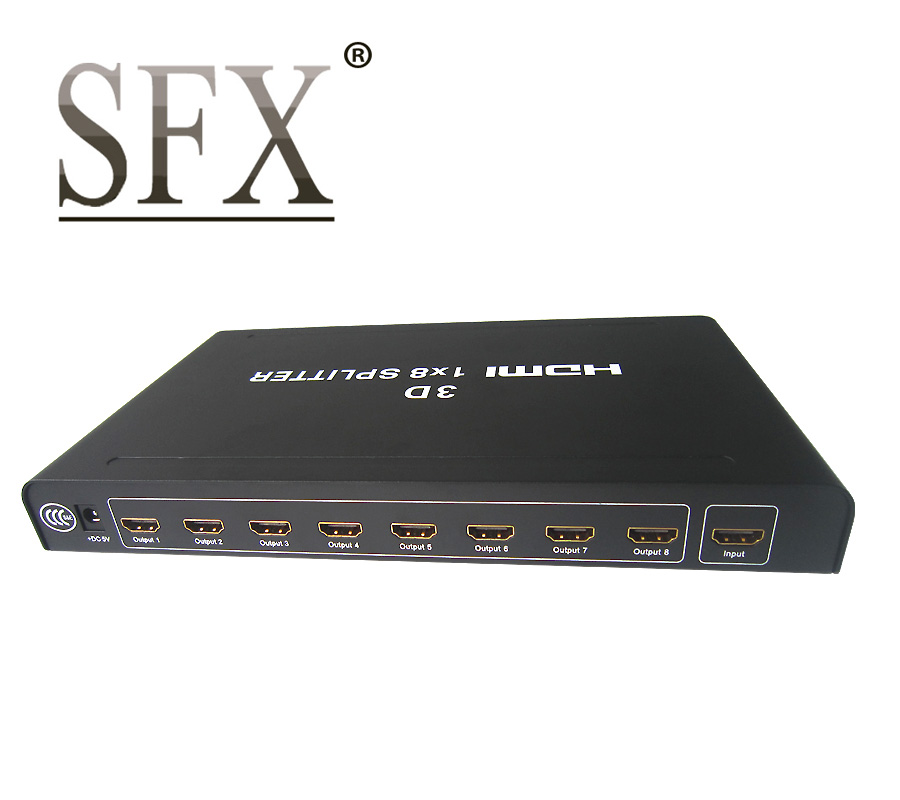 8口HDMI分配器
