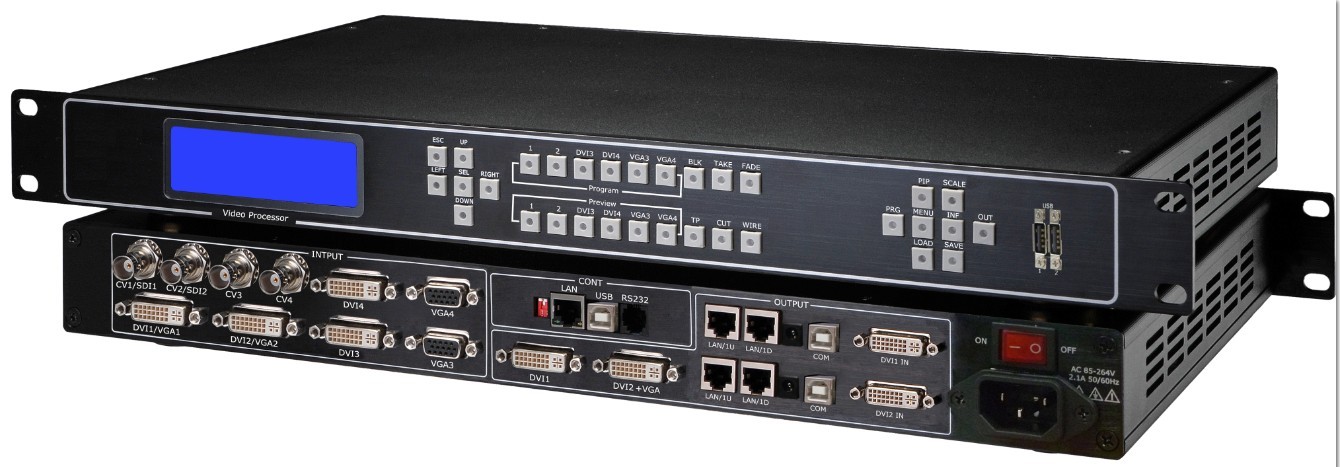 视城科技VSP5162可拼接无缝视频处理器