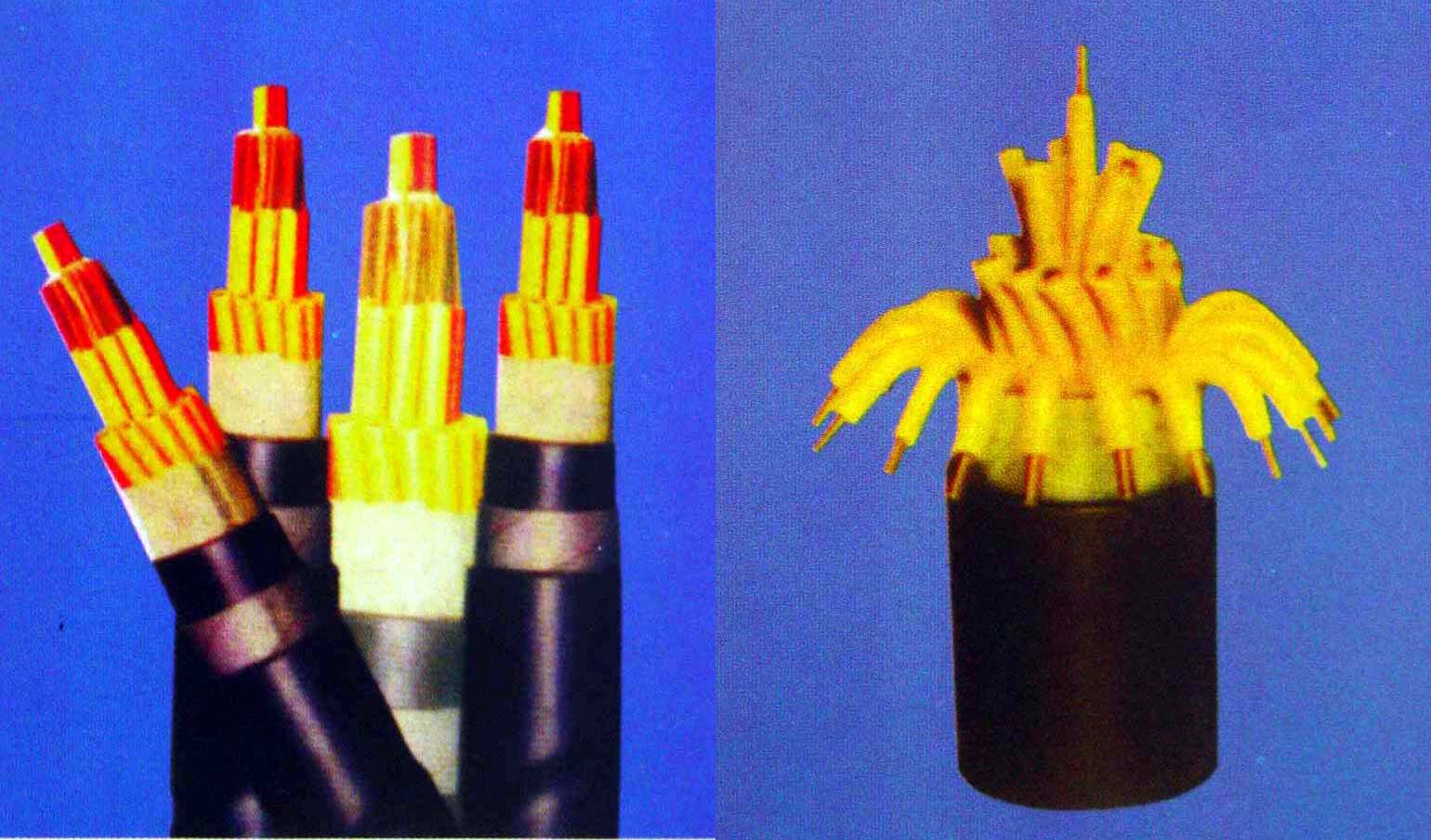 KVVP护套编织屏蔽控制电缆