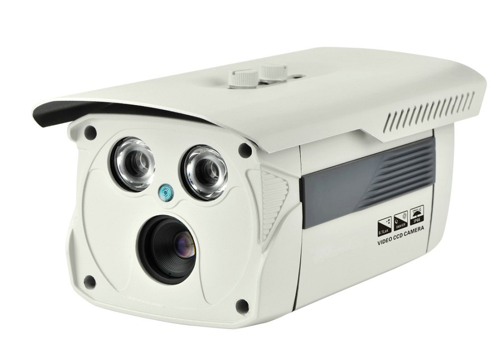 720P高清双灯点阵红外网络摄像机