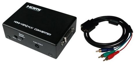 HDMI/DVI转VGA/YPBPR转换器