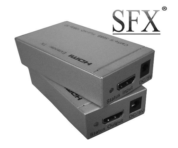 HDMI单网延长器60米深圳厂家