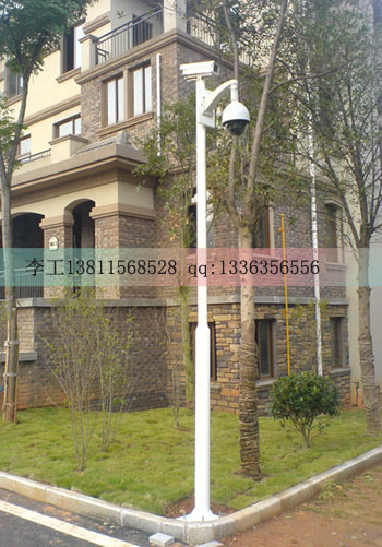 宇信小区3米摄像机立杆
